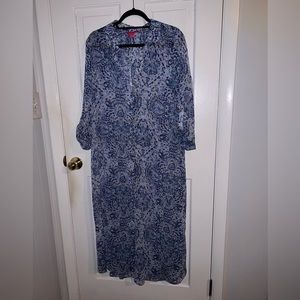 Lily Pulitzer Natalie Maxi Cover-Up - size Medium- NEW WITHOUT TAGS